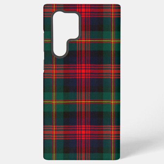 Rot, Grün und Blau Tartan Handy Case Samsung Galaxy Hülle (Rückseite)