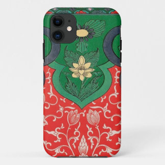 Rot, Grün und Gold Mystic Lotus Asiatisch Abstrakt Case-Mate iPhone Hülle