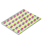 Rot, Grün und Lila Notizblock (Linke Seite)