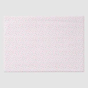 Rot, Grün und Rosa Polka Docht Weihnachtsmuster Seidenpapier
