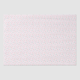 Rot, Grün und Rosa Polka Docht Weihnachtsmuster Seidenpapier
