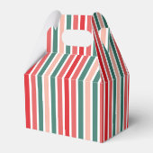 Rot grün und rot gestrichen geschenkschachtel (Rückseite)