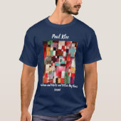 Rot-Grün- und Violett- und Gelbrhythmen Paul Klee T-Shirt (Vorderseite)