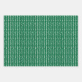 Rot-Grün-Urlaub Geschenkpapier Set (Vorderseite 2)