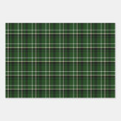 Rot-Grün-Weiß und Schwarz-Kariert Geschenkpapier Set (Vorderseite 2)