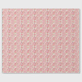 Rot-grüne Bursts Abstract Design Geschenkpapier (Flach)