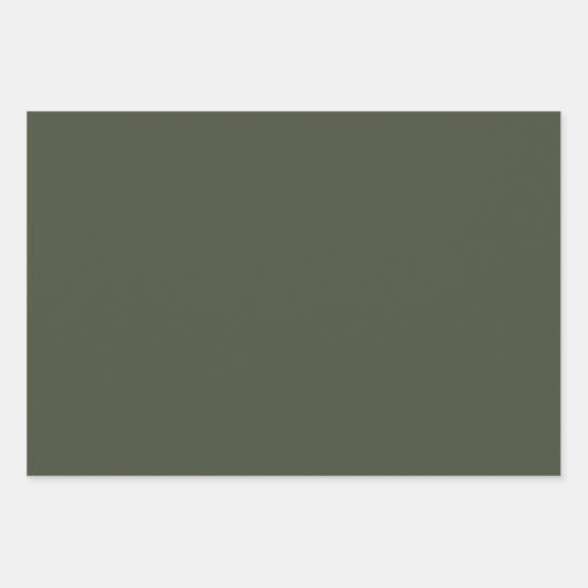 Rot grüne Farbe Geschenkpapier Set (Vorderseite 3)