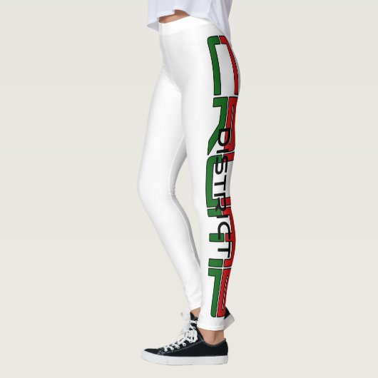 ROT/GRÜNE - LEGGINGS (Links)