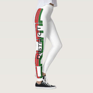 ROT/GRÜNE - LEGGINGS