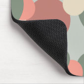 Rot-grüne Molecules-Mauspads Mousepad (Ecke)