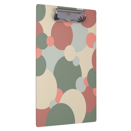 Rot-grüne Moleküle Zwischenablage Klemmbrett (Rechts)