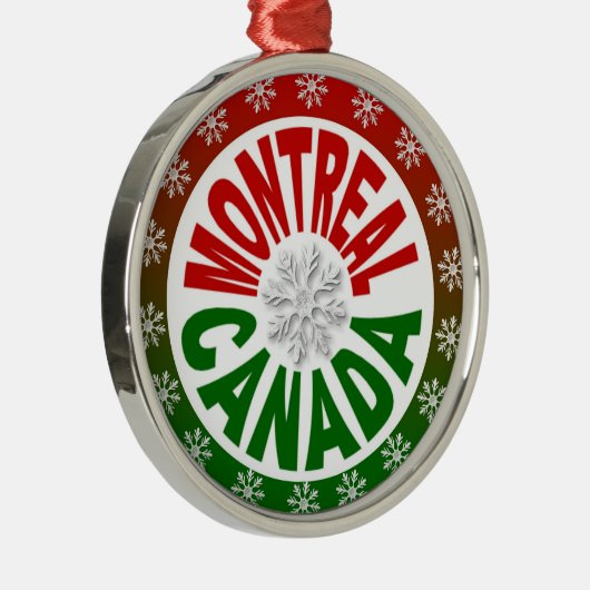 Rot-grüne Ornamente in Montreal (Rechts)