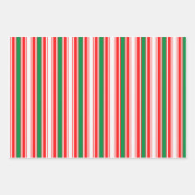 Rot-grüne Streifen und Goldstars