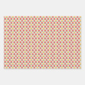 Rot-grüne und gelbe Sommervibes mit Wassermelone Geschenkpapier Set (Vorderseite 2)