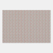 Rot-grüne und gelbe Sommervibes mit Wassermelone Geschenkpapier Set (Vorderseite)