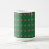 Rot Grüner Abstrakter Kaffeetasse (Mittel)