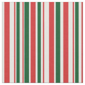 Rot-grüner Streifen Stoff (Nahaufnahme)