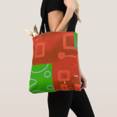 Rot Grüner Weihnachten  Tasche (Von Nahem)
