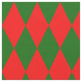 Rot-grünes Harlekin-Karo-Design Stoff (Nahaufnahme)