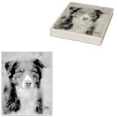 Rot Gummistempel (Stempel)