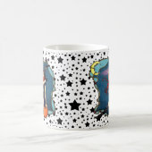 Rot-haarige Hexe Halloween Kaffeetasse (Mittel)