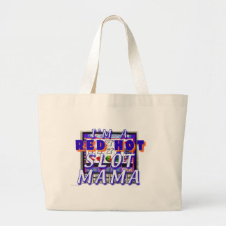 ROT - HEISSE SCHLITZ-MUTTER TOTE BAG JUMBO STOFFBEUTEL