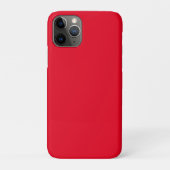 Rot, hellrot, einfarbig Case-Mate iPhone hülle (Rückseite)