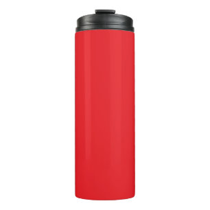Rot, hellrot, Uni-Farbe Thermosbecher