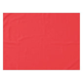 Rot, hellrot, Vollton Tischdecke (Vorderseite (Horizontal))