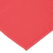 Rot, hellrot, Vollton Tischdecke (Schrägansicht)
