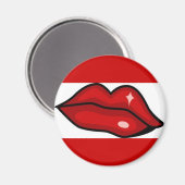 ROT-HEY LUCIOUS KISS LIPS SCHINKEN LIPGLOSS SCHÖNH MAGNET (Vorderseite/Rückseite)