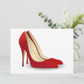 Rot-High-Heels (Stehend Vorderseite)