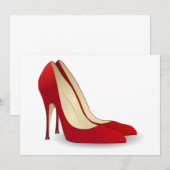 Rot-High-Heels (Vorne/Hinten)