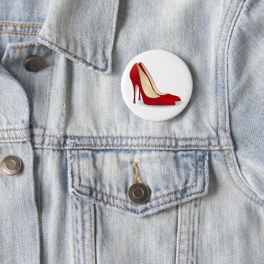 Rot-High-Heels Button (Beispiel)