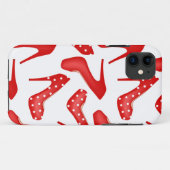 Rot-High-Heels Case-Mate iPhone Hülle (Rückseite (Horizontal))