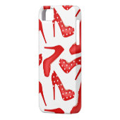 Rot-High-Heels Case-Mate iPhone Hülle (Rückseite Links)