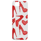 Rot-High-Heels Case-Mate iPhone Hülle (Rückseite/rechts)