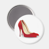 Rot-High-Heels Magnet (Vorderseite/Rückseite)