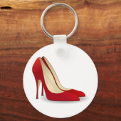 Rot-High-Heels Schlüsselanhänger (Vorderseite)
