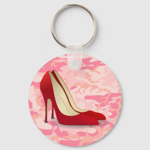 Rot-High-Heels Schlüsselanhänger