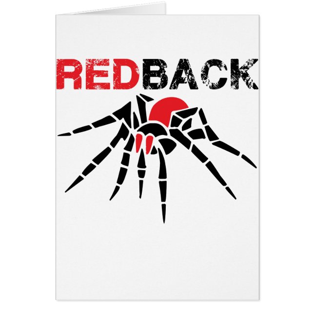 Rot-hintere Spinne (Vorne)