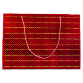Rot - Hochzeitsfeier & noch mehr - Große Geschenkt Große Geschenktüte (Rückseite)