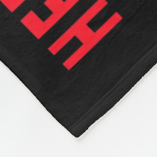 Rot ihre Kampflöte im Jura Herzkrankheiten uns Fla Fleecedecke (Ecke)