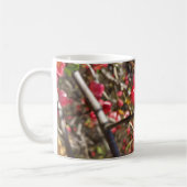 rot im Frühling Kaffeetasse (Links)