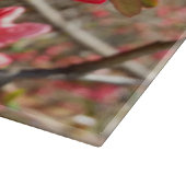 rot im Frühling Schneidebrett (Ecke)