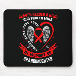 Rot im Gedächtnis der Großtochter Herzkrankheit Mousepad