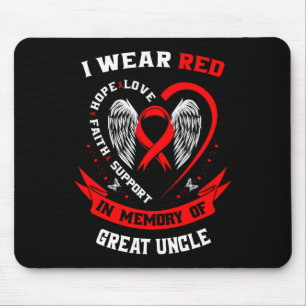 Rot im Gedächtnis der schweren Herzkrankheit Aware Mousepad
