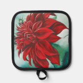 Rot in Furry Topflappen (Vorderseite)