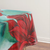 Rot in Fury Tischdecke (Beispiel)