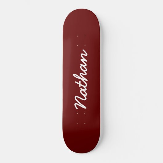 Rot individuell einstellbar skateboard (Vorderseite)